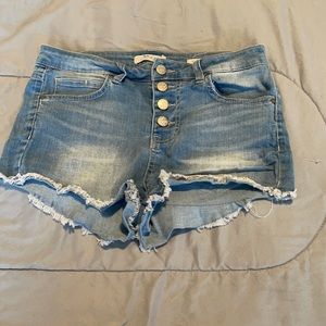 wild blue, jean shorts, size 7